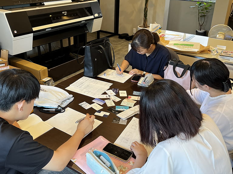 インターンシップの様子